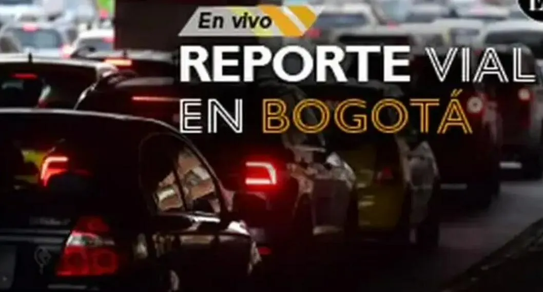 Carros en trancón, por movilidad en Bogotá del 31 de marzo de 2023