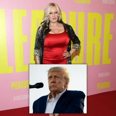 Stormy Daniels es la mujer clave en la imputación de cargos de Donald Trump.