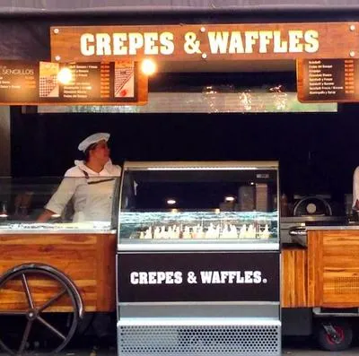 Crepes & Waffles: así era el primer local en Bogotá hace 43 años y su carta