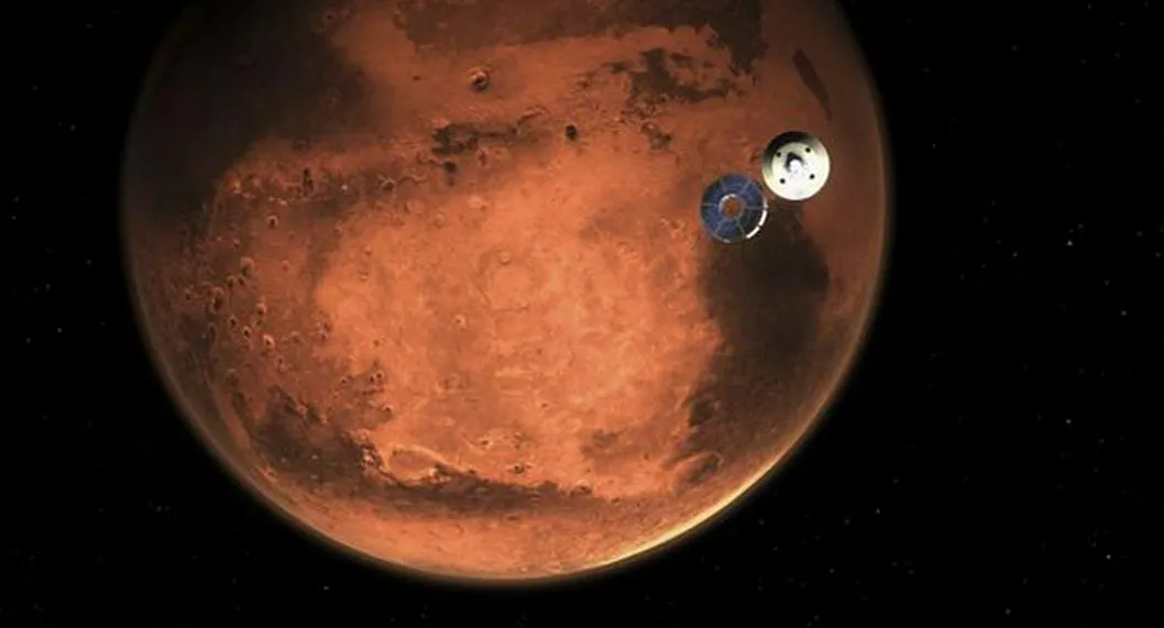 Fotografía de Marte, de la Nasa, que ahora analiza formas para que sus misiones al planeta rojo sean más baratas.