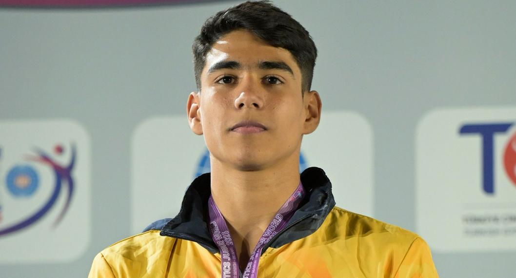 Ángel Barajas, a propósito de la medalla de oro que consiguió en los Mundiales de Turquía.