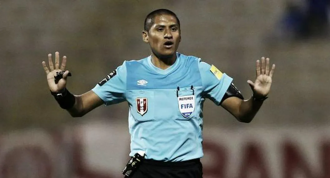 Tolima tendrá a Michael Espinoza como árbitro en partido de Copa Sudamericana