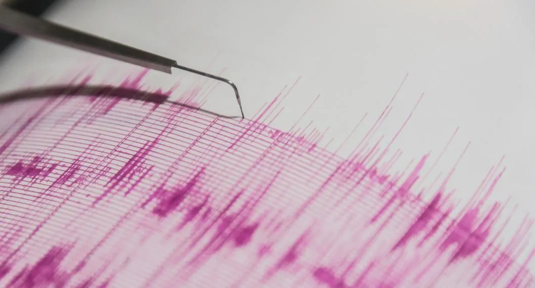 Foto de un sismógrafo, para ilustrar artículo sobre temblor en Colombia de hoy 1 de abril.