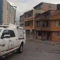 Foto de sitio en el que ocurrió asesinato en Fontibón, en Bogotá. Identificaron al atacante