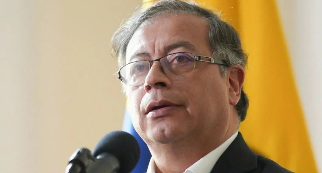 Gustavo Petro, presidente de Colombia, quien dijo que el sistema de salud colombiano está en el puesto 35 y no en el 74 del mundo, como dijo.