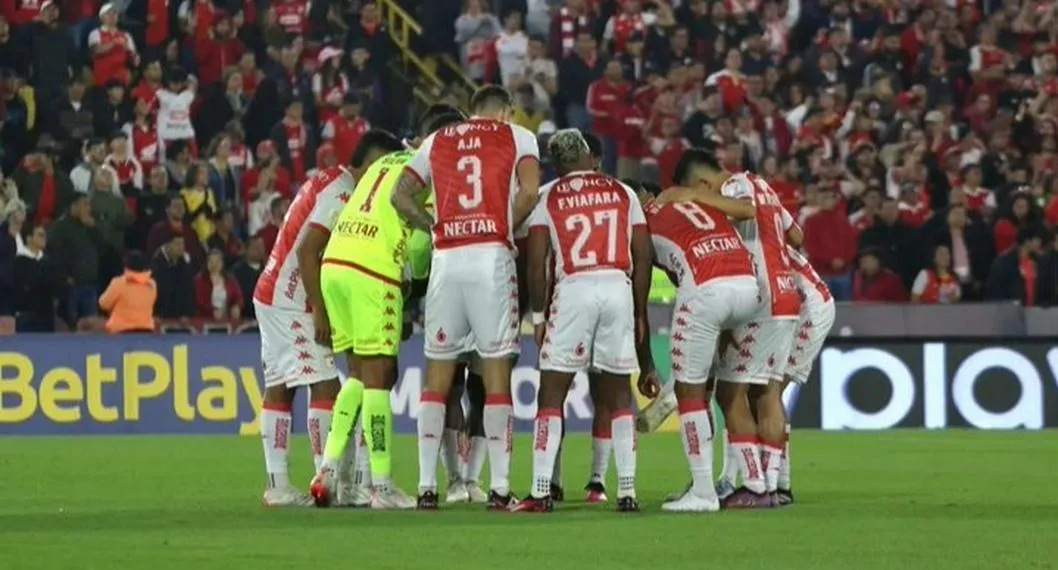 Foto de Independiente Santa Fe, a propósito de su nómina para juego contra Goias