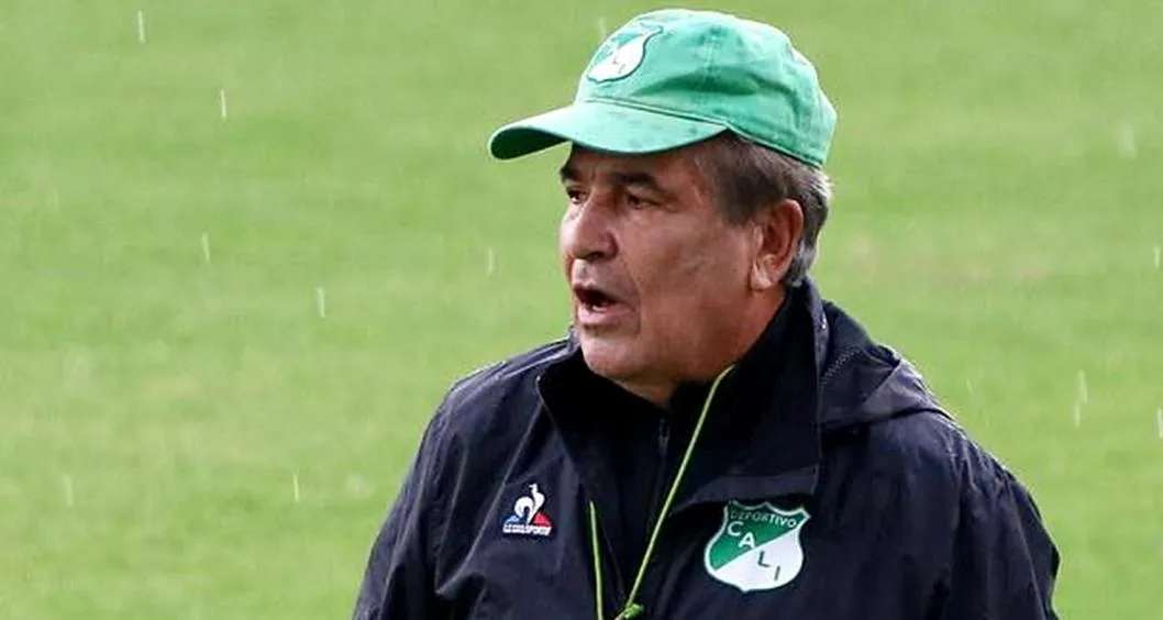 Jorge Luis Pinto, que pide calma en el Deportivo Cali, pese a crisis en Liga Betplay.