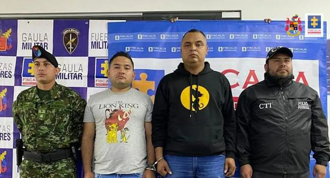 Foto de los sargentos que traficaban armas 