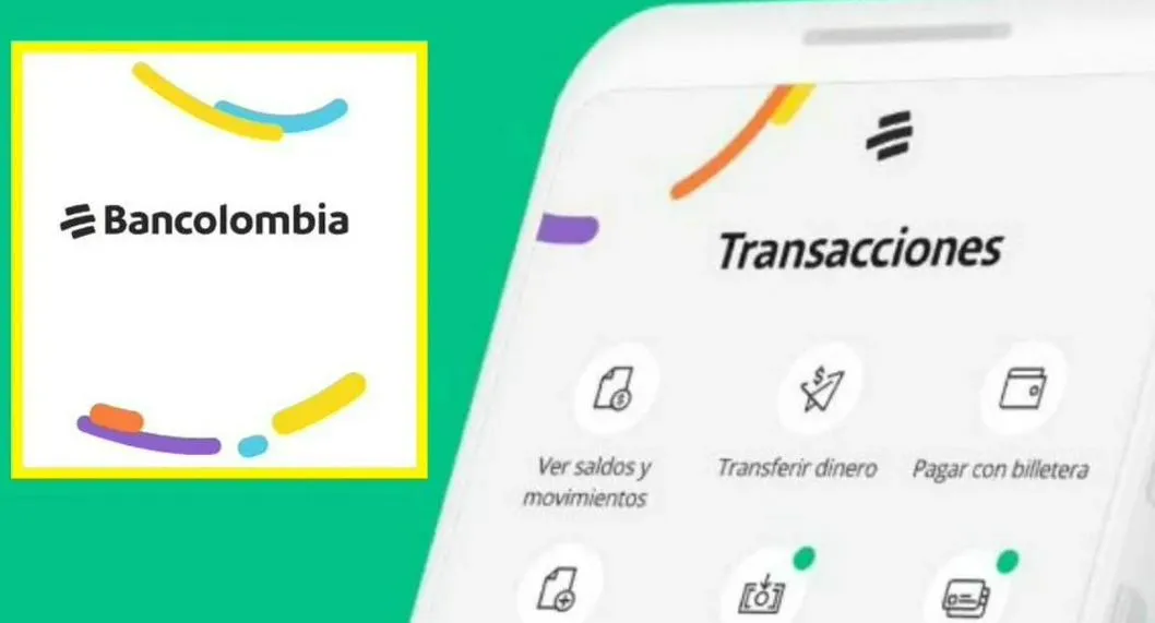 Aplicación de Bancolombia, a propósito de cuánta plata se puede mandar al día