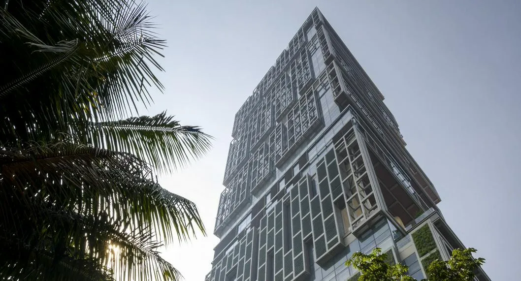 Así es la casa más costosa del mundo que está ubicada en Mumbai, India.