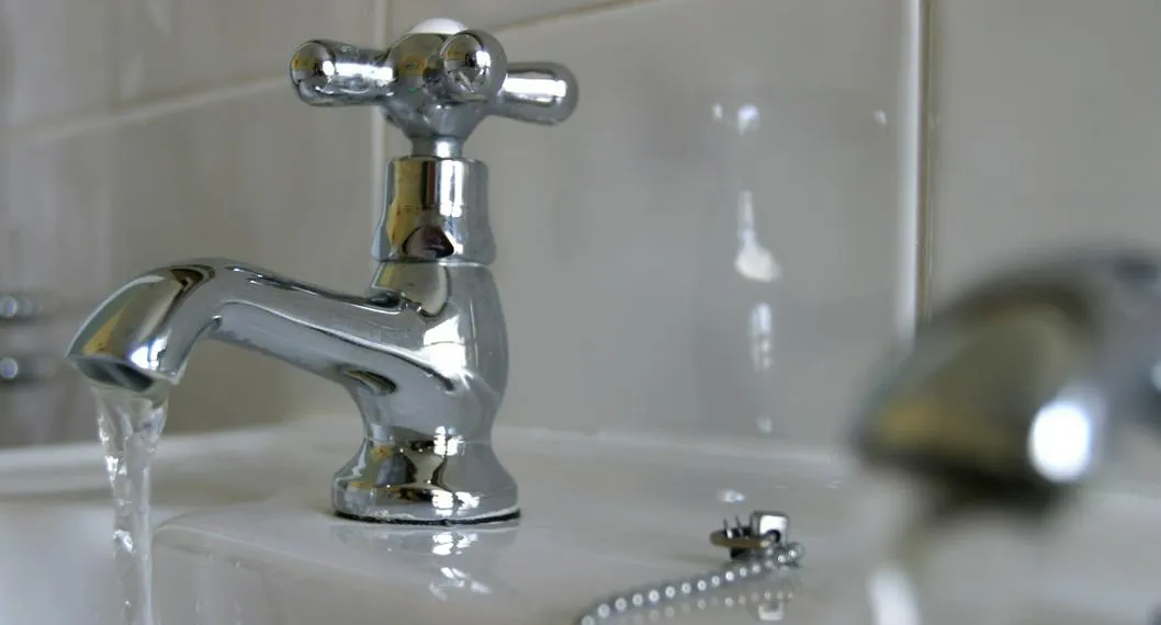 Traditional faucets/taps __ selective focus