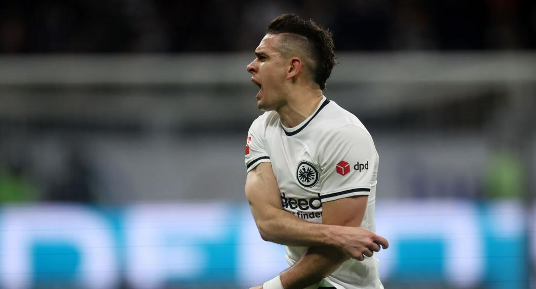 Rafael Santos Borré, con oferta en Inglaterra: Eintracht Frankfurt puso precio