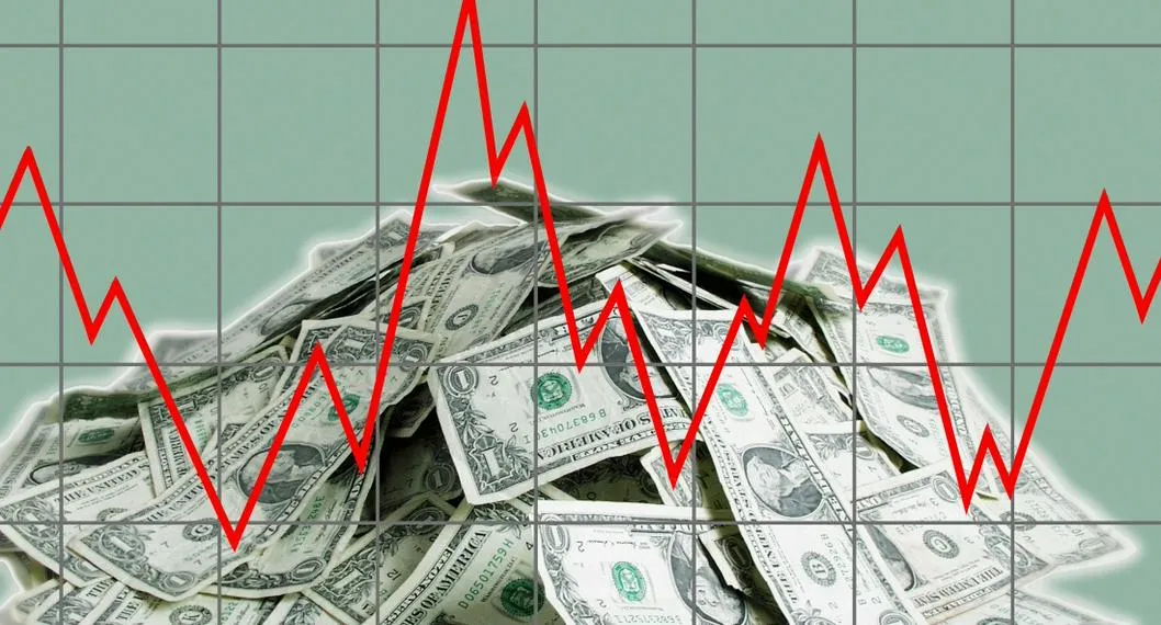 Foto de dólares para ilustrar artículo sobre la variación del dólar en Colombia y si podría caer la inflación. 