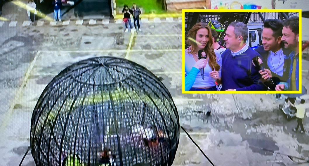 RCN se paralizó con 'globo de la muerte': 2 presentadores quedaron con los pelos de punta