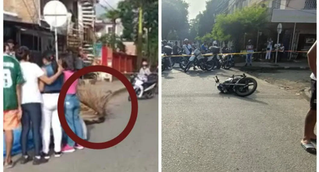Rama seca se cayó sobre una pareja de motociclistas y la mujer murió