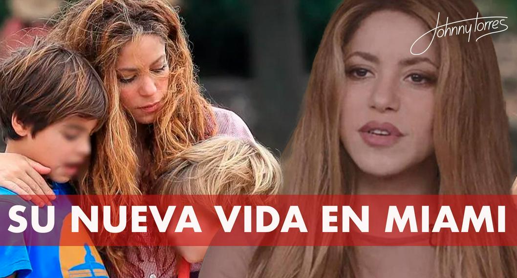 Así es como Shakira iniciará su nueva vida en Miami con sus hijos