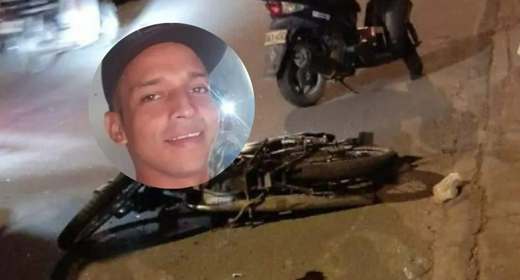 Jeferson, un motero, murió luego de chocar contra otra motocicleta en Ibagué