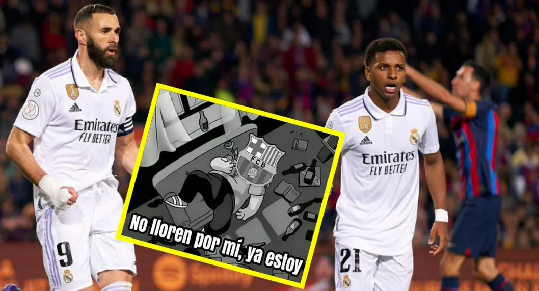 No fue uno, ni fueron dos... fueron cuatro: Real Madrid humilló al Barça con goles y memes