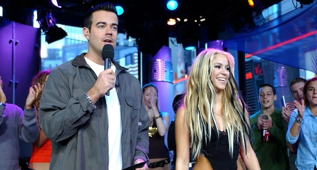 Carson Daly y Shakira, a quienes vincularon sentimentalmente.