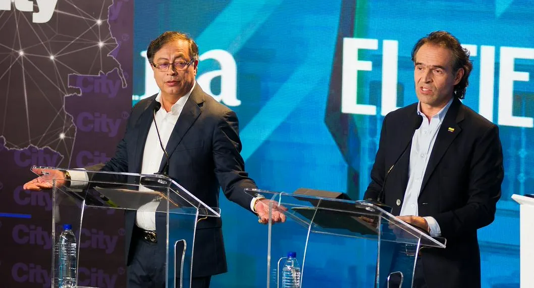 Gustavo Petro y Federico 'Fico' Gutiérrez, de quienes se conocieron los resultados de las pruebas Icfes.