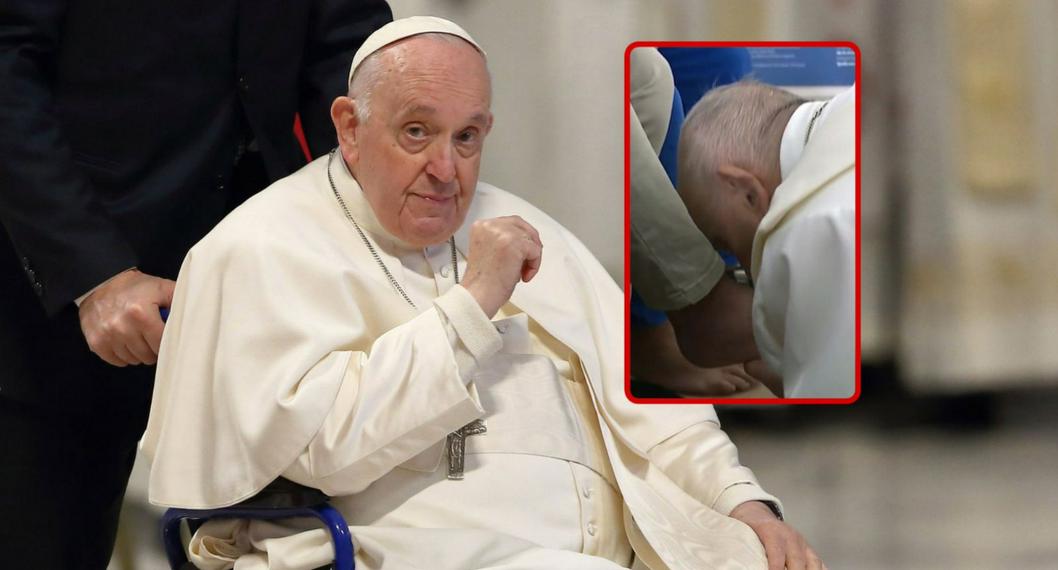 Papa Francisco cumplió con el lavatorio de pies a 12 personas: quiénes eran.