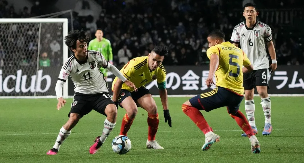 Partido entre Colombia y Japón, ahora que se reveló el nuevo ranking Fifa. Colombia está en el top 20.