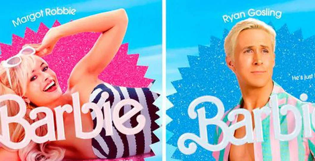 Postes de la película 'Barbie'
