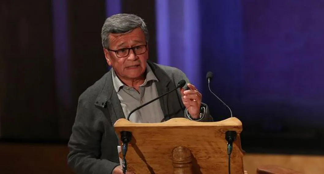 Pablo Beltran, jefe del equipo negociador del Eln, quienes no aceptaron interciclo antes de los diálogos en La Habana, Cuba