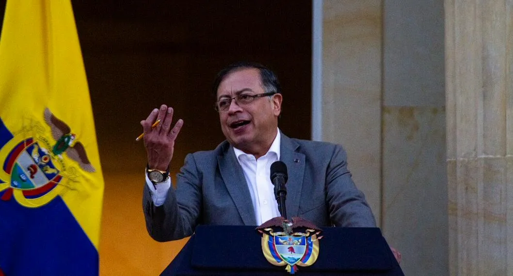 Gustavo Petro, presidente de Colombia, quien radicó las reformas pensional y laboral.
