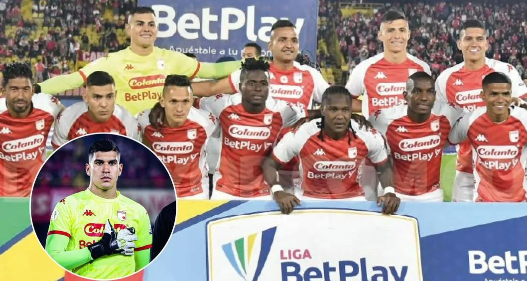Foto de Independiente Santa Fe, a propósito de convocados para jugar contra Alianza Petrolera
