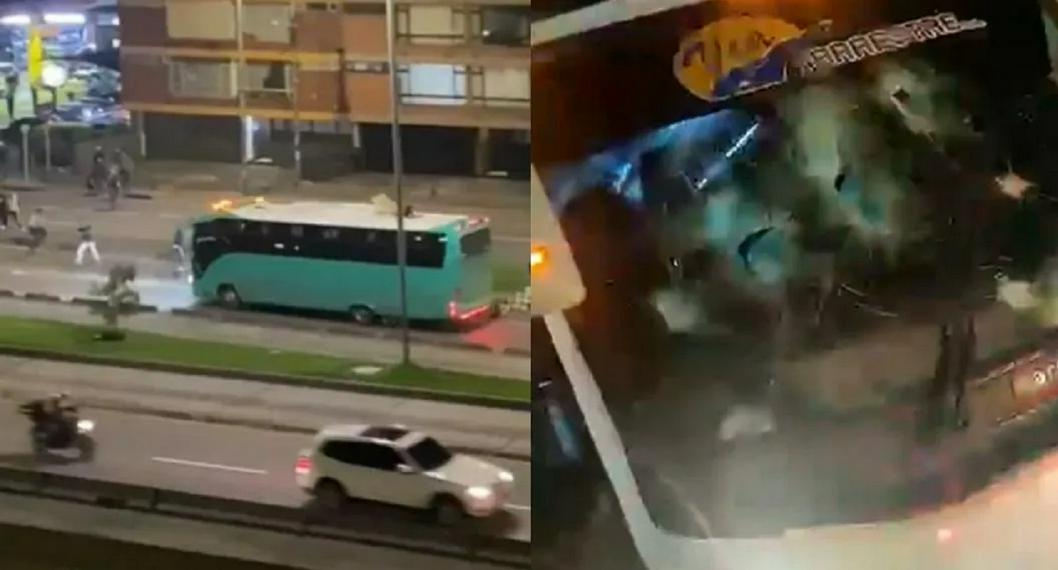 Hinchas de Millonarios habrían atacado el bus del Independiente Medellín
