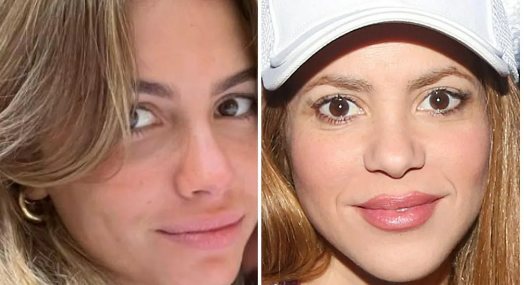 Clara Chía, novia del exfutbolsita Gerard Piqué y Shakira, ex de Piqué. Nuevo episodio de las dos mujeres por cambio de 'look'.