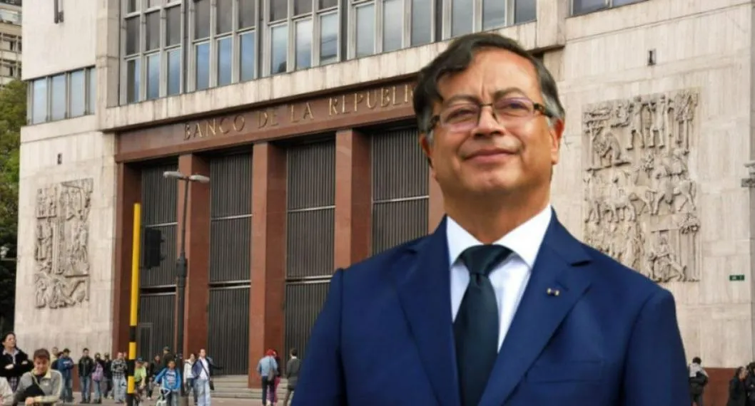 Gustavo Petro, quien le propuso al Banco de la República imprimir más dinero.