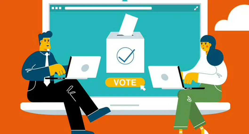 Voto electrónico en Colombia sigue en código electoral; Congreso lo mantiene