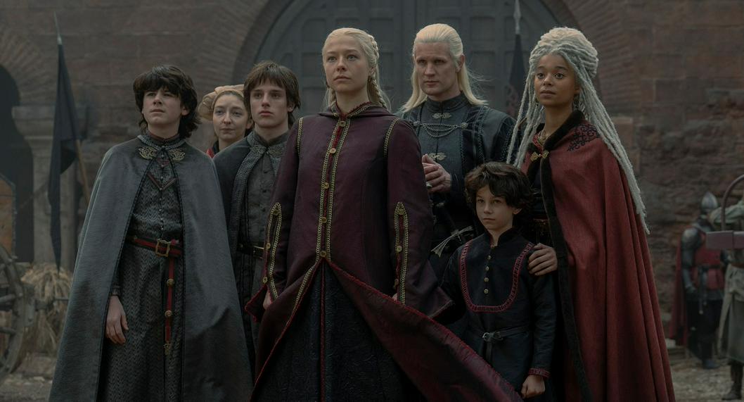 Los protagonistas de 'La casa del dragón', spin-off de 'Game of Thrones'.