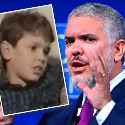 Iván Duque, que publicó video siendo niño y se pone de ejemplo “para los jóvenes”