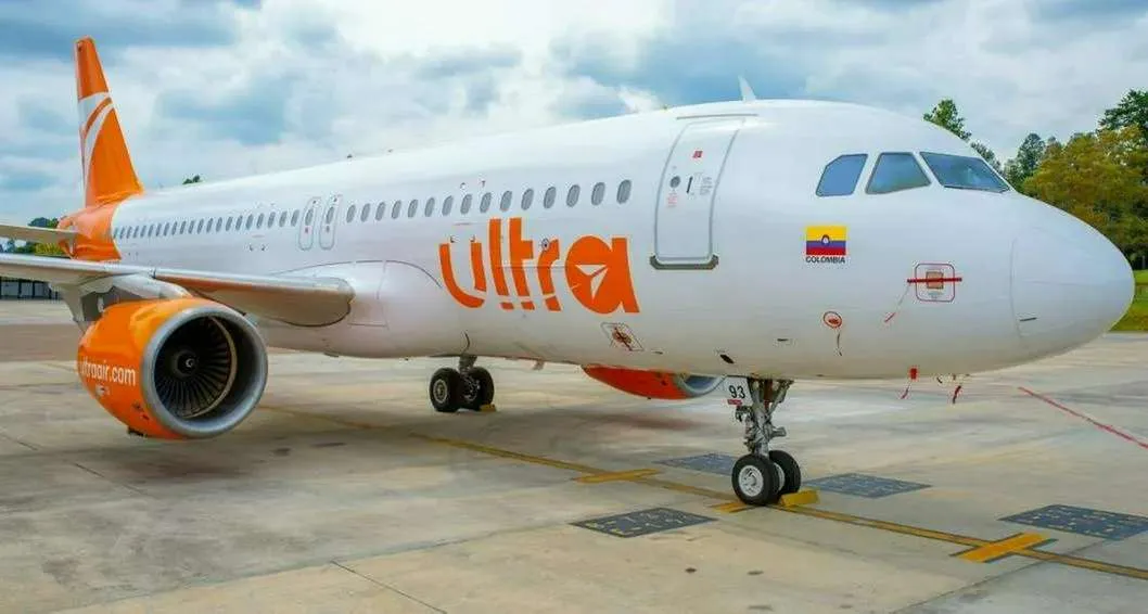 Foto de avión de Ultra Air, en nota de que a esa aerolínea le arman petición en Colombia por dinero de tiquetes: cómo cooperar.
