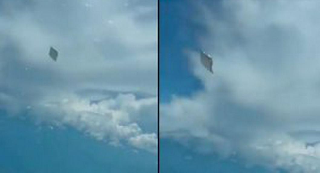 ¿Ovni? Piloto logró captar extraño objeto en el cielo colombiano