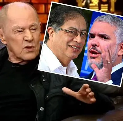 Jorge Alí Triana, que critica a Gustavo Petro y Iván Duque como presidentes.