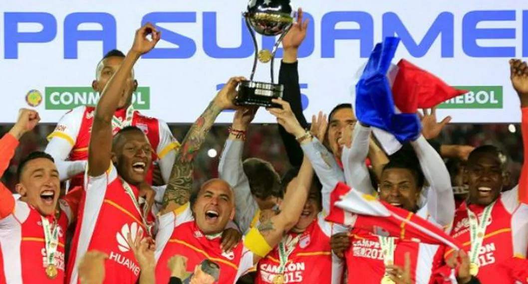 Sebastián Salazar, campeón de Copa Sudamericana, quiere volver a Santa Fe