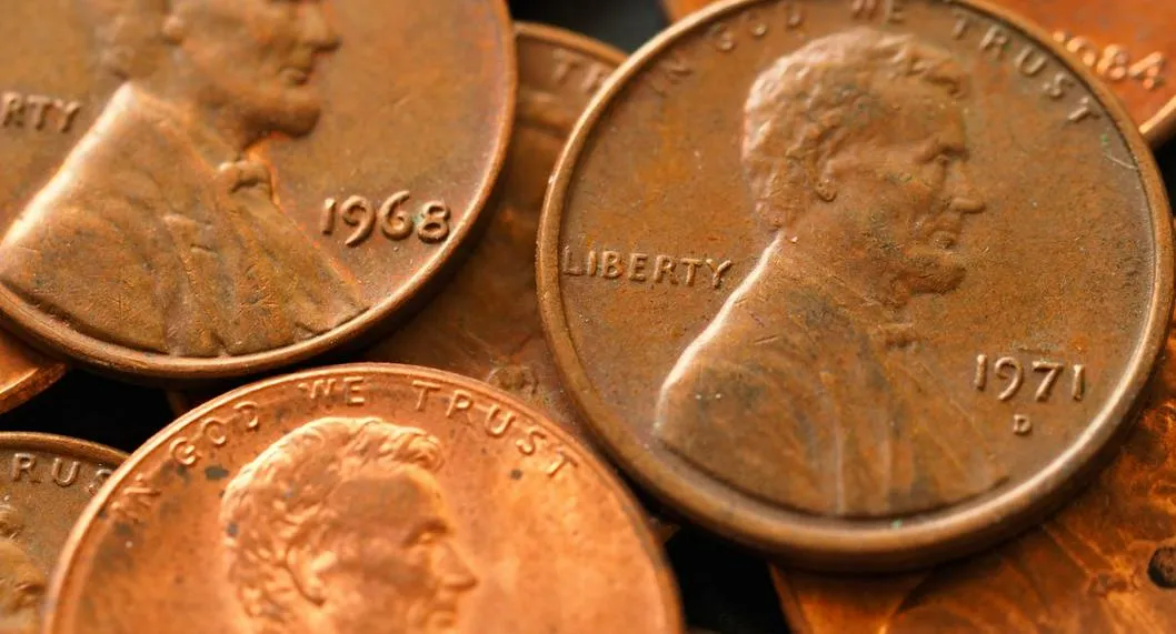 Foto de un centavo a propósito del 'Centavo de trigo de Lincoln', moneda que vale una fortuna