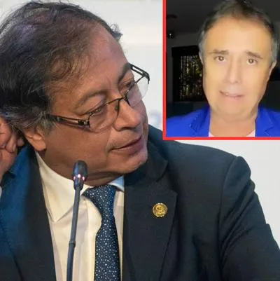 Foto de Gustavo Petro a quien César Augusto Londoño puso a la misma altura con extorsionistas de Once Caldas