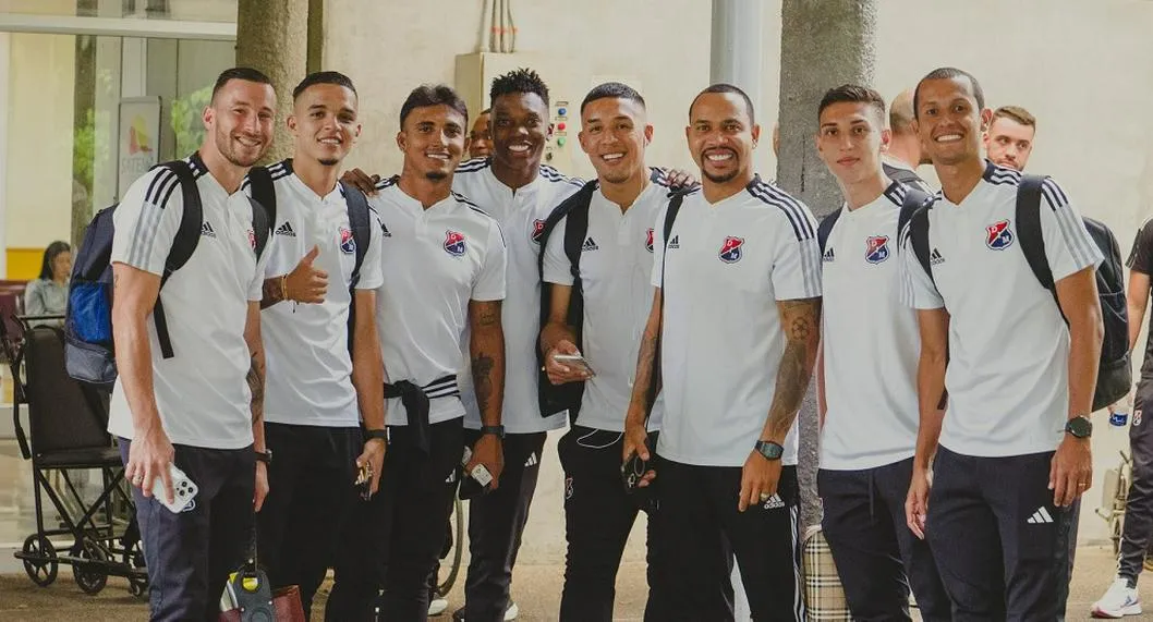 Jugadores de Independiente Medellín, a propósito de quiénes jugarán contra Atlético Bucaramanga
