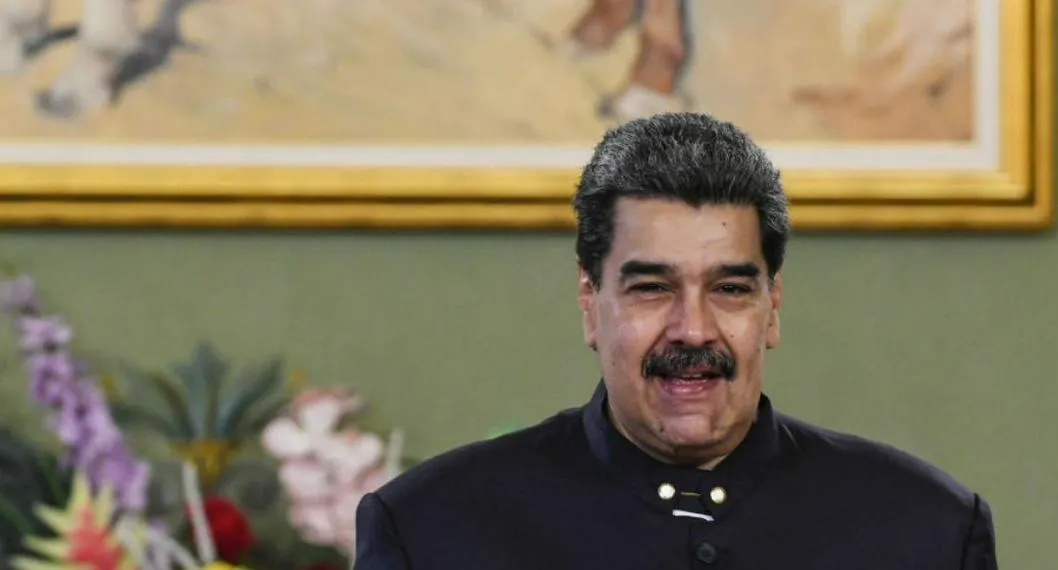 Nicolás Maduro en evento ilustra nota sobre su nuevo programa de televisión.