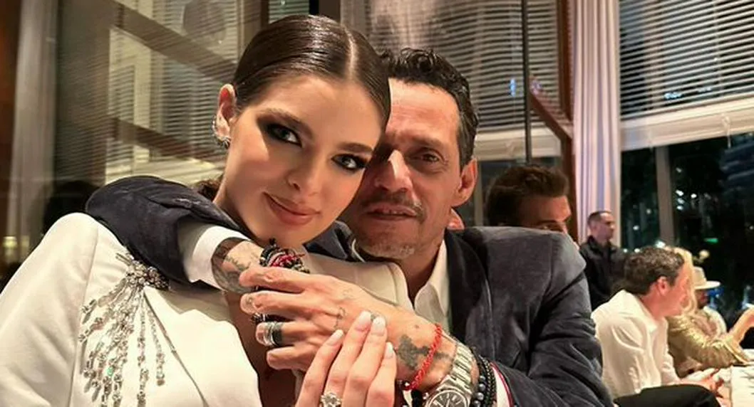 Marc Anthony y Nadia Ferreira dan la bienvenida a la nueva integrante a la familia