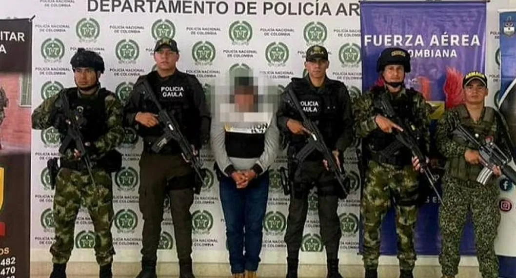 Alias 'Bigotes' máximo cabecilla del Eln en Arauca fue capturado 
