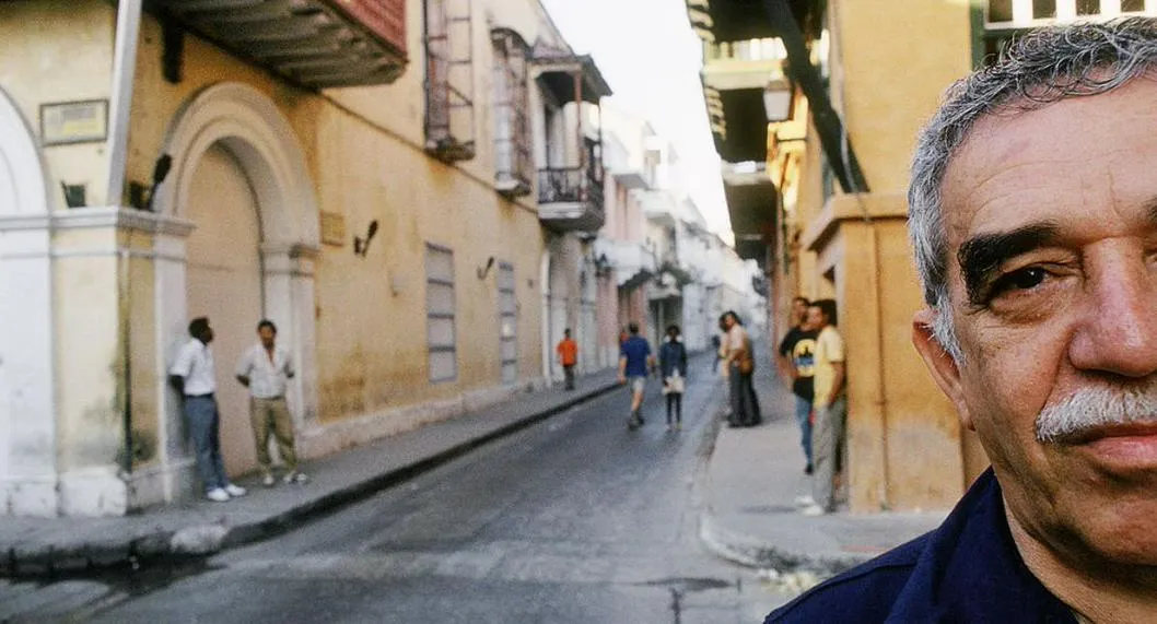 Gabriel García Márquez en sesión de retrato en Cartagena ilustra nota sobre ruta turística 'Macondo' en su honor 