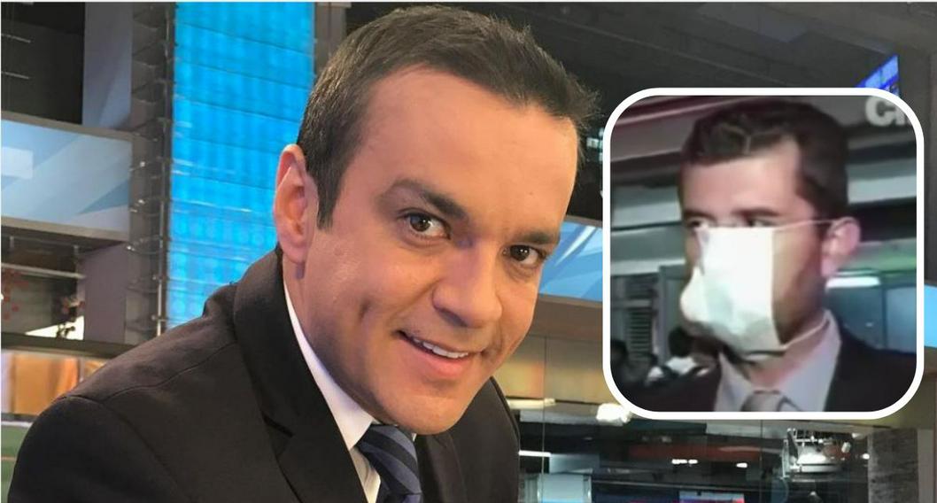 El presentador Juan Diego Alvira contó que pasó con el 'hombre del tapabocas' luego del informe en Citytv que se hizo viral en Colombia.