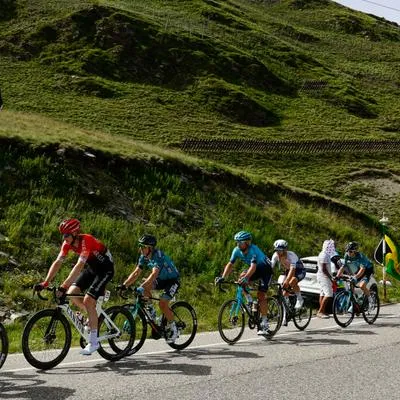 Tour de los Alpes: etapa 3. Clasificación general con los mejores corredores.