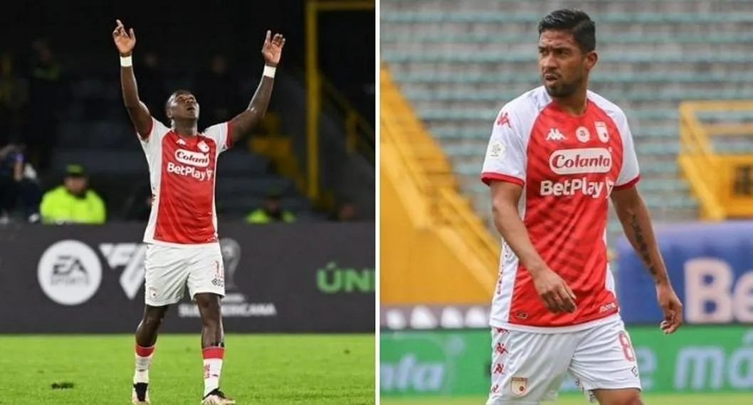 Hugo Rodallega, delantero de Santa Fe, aclaró qué pasó en el encontrón que tuvo con su compañero Christian Marrugo, en partido Santa Fe. vs. Gimnasia.